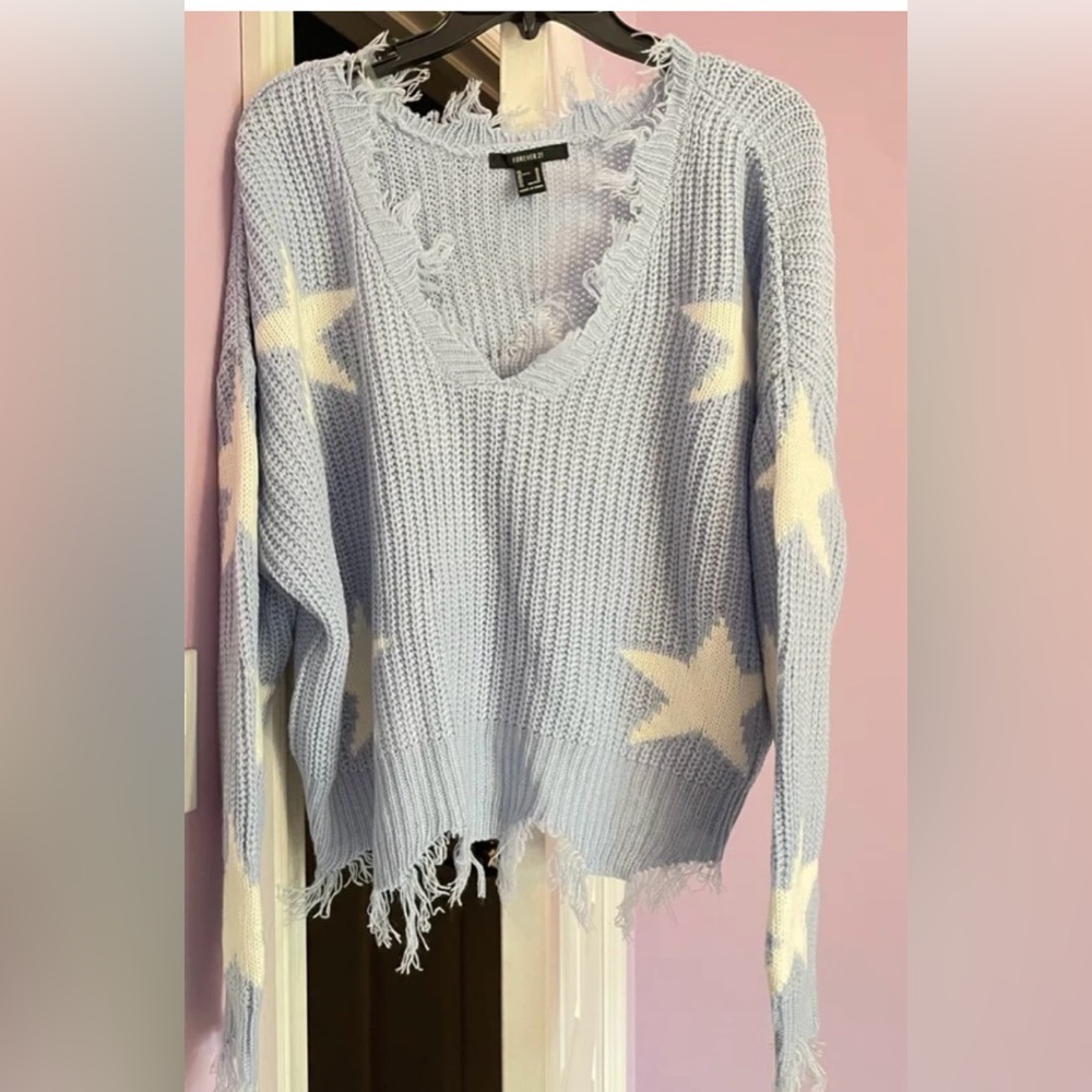 Forever 21 star sweater